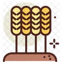 Wheat Grain Flour Icon