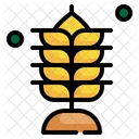 Wheat Plant Leaf Icon