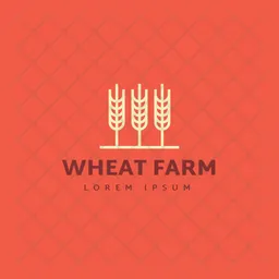 Wheat Farm Logo Icon