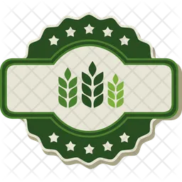 Wheat sticker  Icon