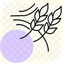 Wheat Swaying In Wind Icon