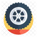 Wheel Tyre Automobile Wheel Icon