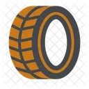 Automobile Tire Transportation Icon