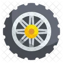 Wheel Car Tire Icon