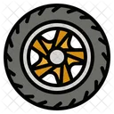Wheel Car Tire Tire Icon