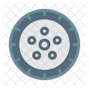 Wheel Tire Automobile Icon