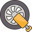 Wheel Locked Vehicle Icon