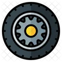 Wheel Tire Rim Icon
