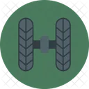 Wheel Alignment Car Wheel Icon