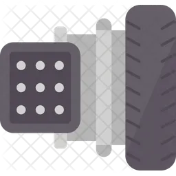 Wheel Alignment Icon - Download in Flat Style