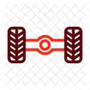 Wheel Alignment Wheel Service Icon
