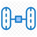 Wheel Alignment Van Car Icon
