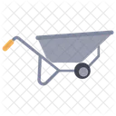 Wheel Barrow Cart Carry Icon