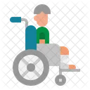Wheel Chair Medical Icon