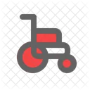 Wheel Chair Health Care Icon
