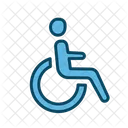 Wheel Chair Accessibility Chair Icon