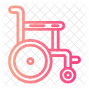 Wheel Chair Sick Equipment Icon