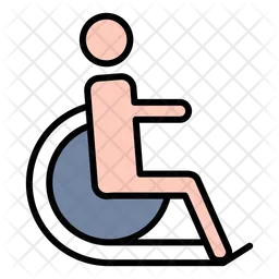 Wheel Chair  Icon