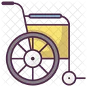 Wheel Chair Healthcare Icon