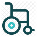 Wheel Chair Disabilities Injury Icon