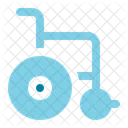 Wheel Chair Disabilities Injury Icon