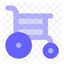 Wheel Chair Patient Chair Medical Chair Icon