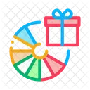 Wheel Fortune Gift Icon
