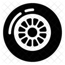 Wheel Tire Rubber Tyre Icon