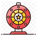 Wheel Of Fortune Prize Wheel Gambling Icon