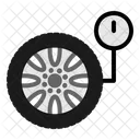 Wheel Pressure Swing Symbol