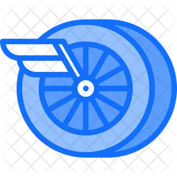 Wheel Wing  Icon