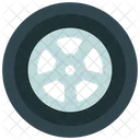 Wheel With Tire  Icon