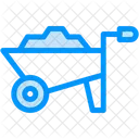 Wheelbarrow Days Work Icon