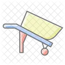 Wheelbarrow Awesome Lineal Style Iconscience And Innovation Pack Icon