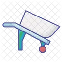 Wheelbarrow Lineal Style Iconscience And Innovation Pack Icon