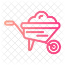 Wheelbarrow Construction Buildings Icon