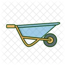 Wheelbarrow Gardening Agriculture Icon