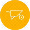 Wheelbarrow Agriculture Trolley Icon