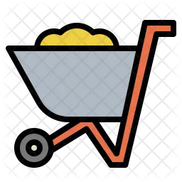 Wheelbarrow  Icon