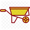 Barrow Cart Construction Icon