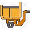 Wheelbarrow Cart Transport Icon