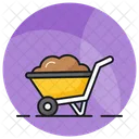 Wheelbarrow Cart Barrow Icon