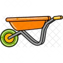 Wheelbarrow Garden Cart 아이콘