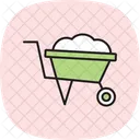 Wheelbarrow Farm Agriculture Icon