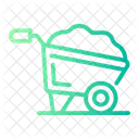 Wheelbarrow Gardening Tool Construction And Tools Icon