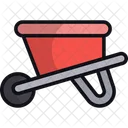 Wheelbarrow Trolley Cart Icon