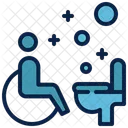 Wheelchair Disabled Toilet Icon