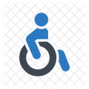 Wheelchair Physiotherapy Treatment Icon