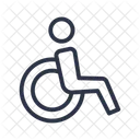 Wheelchair Wheel Chair Icon