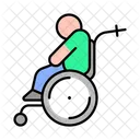Wheel Chair Paralyzed Health アイコン